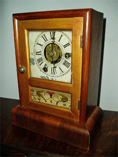 Mantel Clock by Seth Thomas dates from the late 1800's.