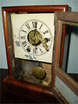 Seth Thomas miniature mantle clock was "Waranteed Good" by the manufacturer.